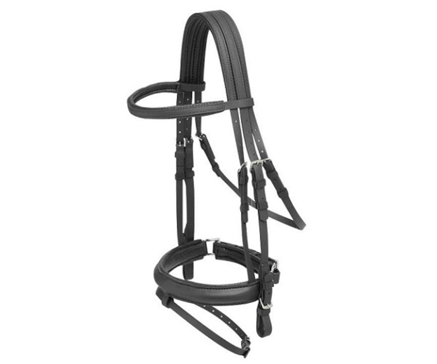 Zilco Synthetic Dressage Bridle image 0